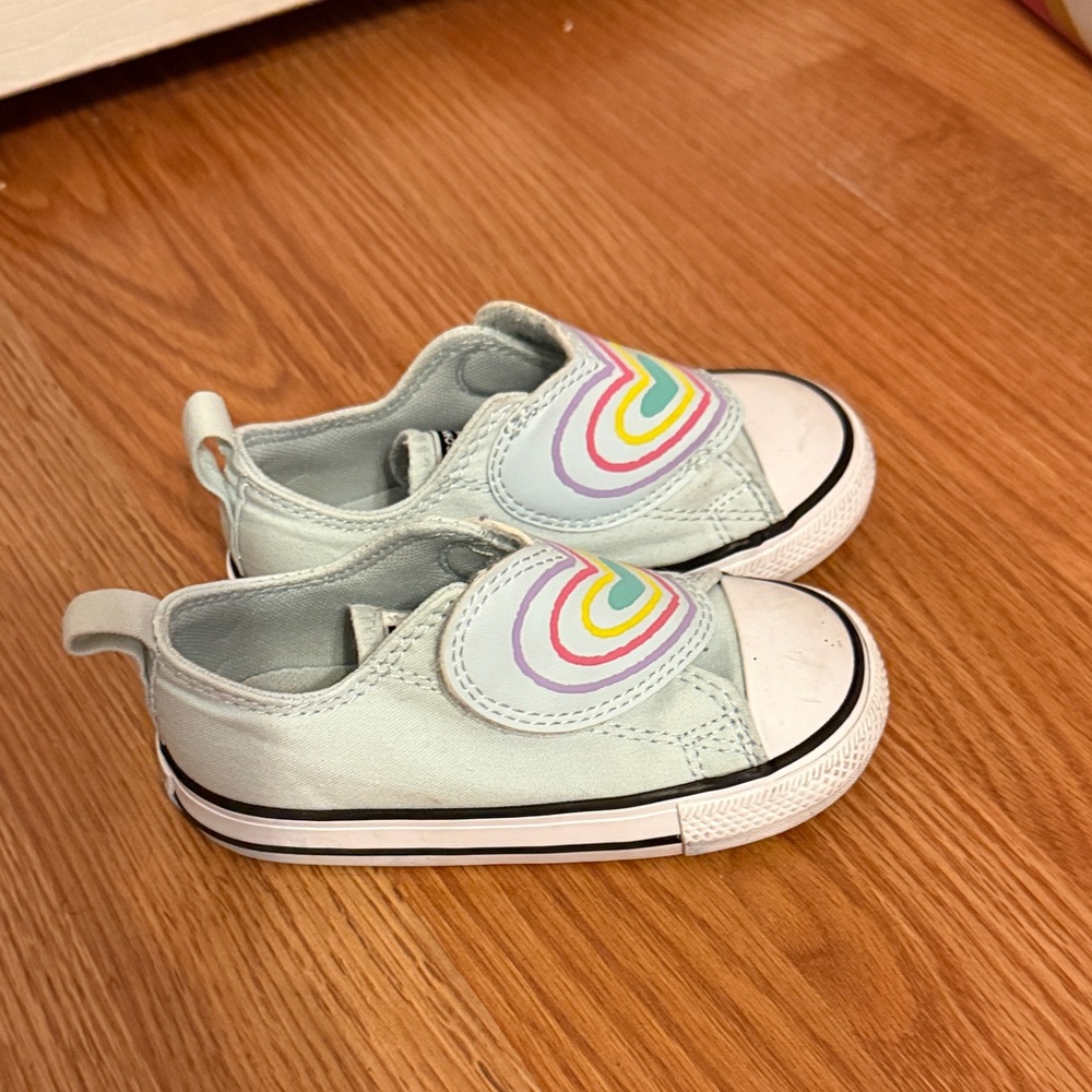 Size 7 Converse Kids Slip-On Sneakers